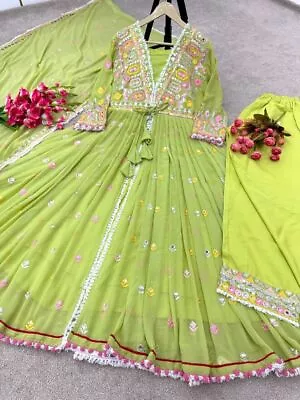 Salwar Kameez Pakistani Indian Suit New Wedding Party Wear Dress Bollywood • $41.08