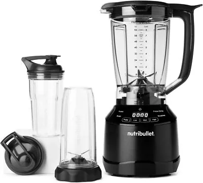 $70.99 • Buy NutriBullet RNBF50520 1500W 64oz Smart Touch Blender Black Certified Refurbished