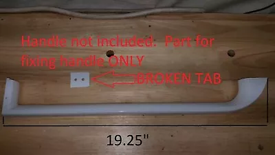 $20 • Buy Haier Refrigerator Door Handle Fix Brace 1.5 WR12X27303 HRT18R1APW Whirlpool GE