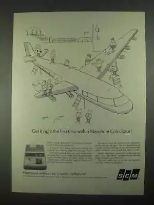 1967 SCM Marchant Calculator Ad • $19.99