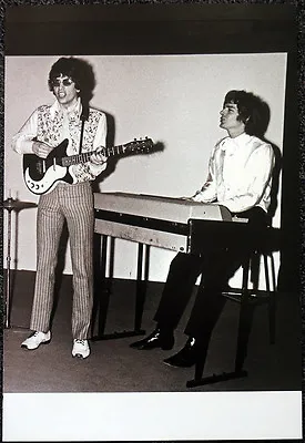 Pink Floyd Poster Page 1967 Syd Barrett & Rick Wright .r5 • $9.93