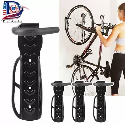 4 Pcs Bike Hanger Bicycle Wall Mount Hooks Rack Garage Vertical Storage Holder • $14.99