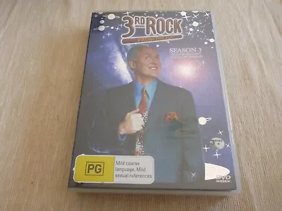 3rd Rock From The Sun : Season 3 (3x DVD 1998) Region 4 John Lithgow • $18.45