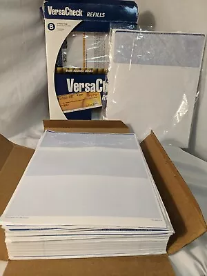 VersaCheck Security Business Check Refills: Form #1000 - Blue - 250 Sheets • $18
