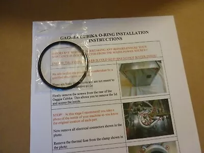 Gaggia Cubika Main O Ring Gasket Seal For Leaking Boiler - O-ring + Instructions • £2.95