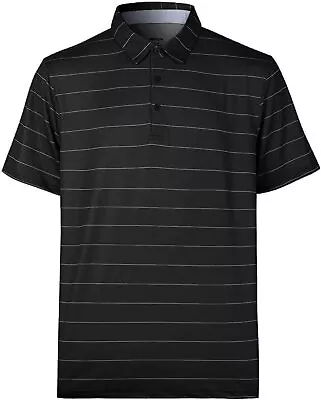 Mens Big And Tall Golf Polo Shirts Moisture Wicking Sun Protection Performance C • $57.36