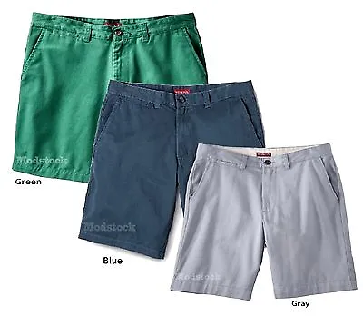 133L6 Choice Color Mens Merona Chino Flat Front Shorts NWOT • $10.99