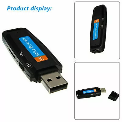 Mini Digital Audio Voice Recorder Pen Dictaphone USB Flash Drive U-Disk • $10.96