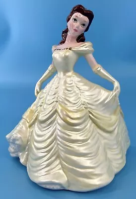$44.95 • Buy Walt Disney’s Beauty And The Beast Belle Schmid Ceramic Music Box Vintage Figure