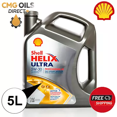 Shell Helix Ultra Professional Af *5w30* Acea A5/b5 * Fully Synthetic * • £32.99