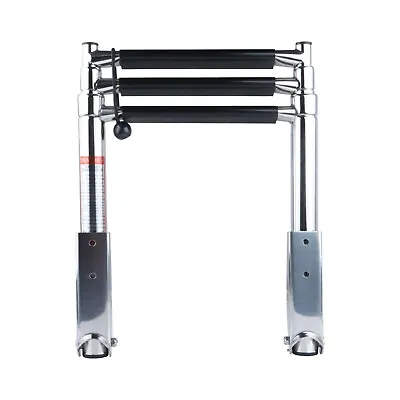 Stainless Steel 3 Step Telescoping Boat Ladder For Marine Boat Swim Platform  • $56.90