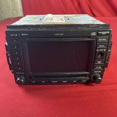 05 - 07 JEEP DODGE CHRYSLER NAVIGATION SCREEN RADIO 6 DISC P56038646AM Untested • $99.99