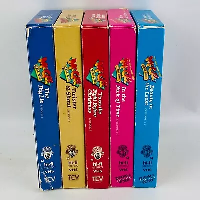 McGee And Me! 5 VHS Lot Big Lie Twister Shout Christmas Nick Time Beauty Least • $25.99