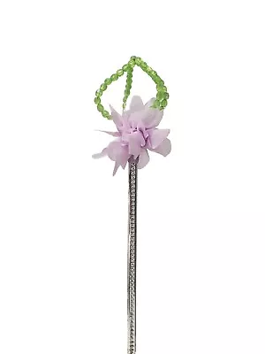 Gymboree Girls Costume Halloween Purple Green Pixie Fairy Wand • $4.99