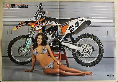 Transworld Motocross Magazine POSTER 14 X20  Pull-Out Dirt Bike KTM 250 - 450 • $20