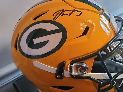 Aaron Rodgers Autographed Packers Speed Flex Full-Size Football Helmet Fanatics • $2000