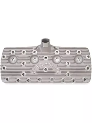 Edelbrock Cylinder Heads Bare Aluminum Natural Ford Flathead V8 Pair (1126) • $1919.40