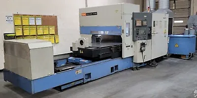 Mazak Space Gear 48 MK2 MKII 3D & Tube (2002) 4KW 4000WATT CO2 Laser Machine CNC • $63995