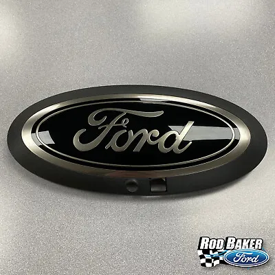 20 Thru 21 Ford Tremor Super Duty OEM Black Grille Emblem W/ Front Camera Prov. • $167.95