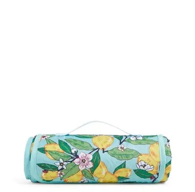 Vera Bradley Picnic Blanket Lemon Grove Pattern 67x50 NWT • $32