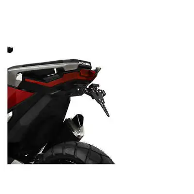 Zieger Moto Motorbike License Plate Bracket Pro Black For Honda: 17-19 X-ADV • £204.99