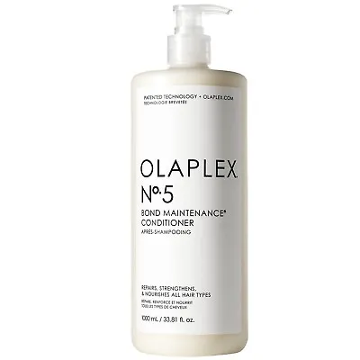 Olaplex No.5 Conditioner 1000ml (Free Olaplex Travel Bag) • £56.99