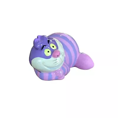 Vintage 1990s Disney Cheshire Cat Alice In Wonderland Porcelain Figurine • $12.50