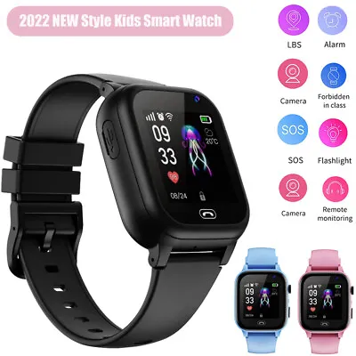 $25.71 • Buy Kids Tracker Smart Watch GSM SIM Alarm Camera SOS Call With Game Boys Girls Gift
