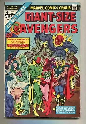 The Avengers #4 VG+ Giant Sized  Dormammu Marvel Comics  SA • $14.99