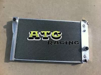 $165 • Buy 3-row Aluminum Core Radiator For 84-90 Chevy Corvette S10 Truck V8 Swap Manual