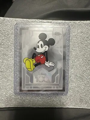 MICKEY MOUSE 2023 Topps Chrome Disney #1 100 Years Of Wonder Base 2 • $17