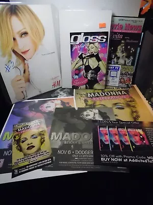 Madonna Promo Bundle From Newpapers Magazines Vintage Flyers Mb • $29.99