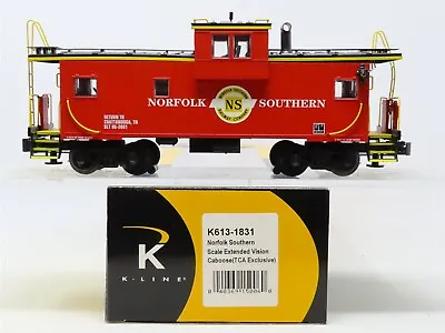 O Gauge 3-Rail K-Line K613-1831 NS Extended Vision Caboose W/Smoke & Light • $79.95