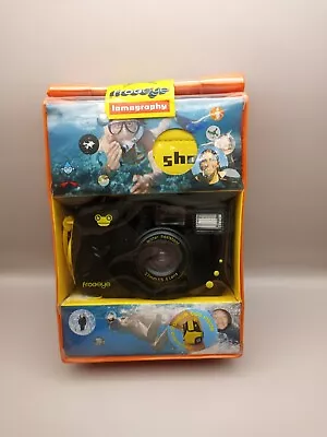 NEW SEALED FrogEye Lomography Underwater Amphibious Camera 35mm W/ Flash In Case • $149.99