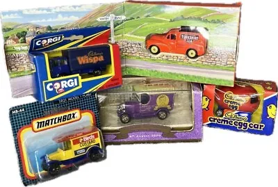 Vintage Diecast Cars Bundle Corgi Matchbox LLedo Mattel X5 Boxed 1989-2002 Rare • $38.67