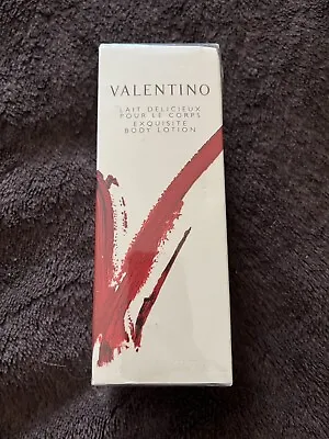 Valentino V Exquisite Body Lotion 200ml Descontinued Rare New In Box Sealed • £45