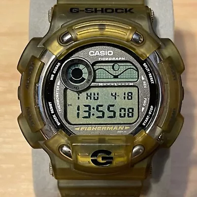 Casio G-Shock DW-8600MS-8T Men In Smoke Fisherman Tide Moon Graph Digital Watch • $79.99