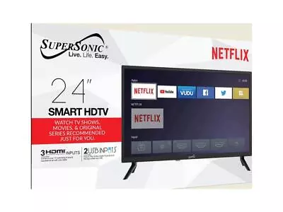 Supersonic 24  HD SMART HDTV SC-2416STV • $284.40