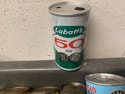 Labatt 50    Canadian Empty Tab Top 12 Oz. - Take A Look! • $3.99