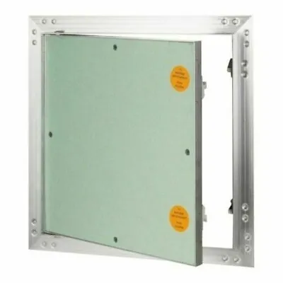 Plasterboard Access Panel With Aluminium Frame With Revision Flap Heavy Duty • £15