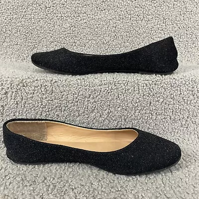 H2K Ballet Flats Womens Shoes Black Size 8 • $16