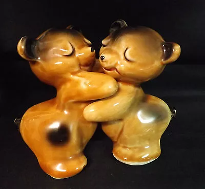 Vantellingen Bear Hug Salt And Pepper. Circa 1940. Nice Condition. 4  Tall • $10.97