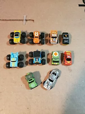 Micro Cars Lot Of (10) Jeep Corvette Van Nascar Truck Bug • $19.99