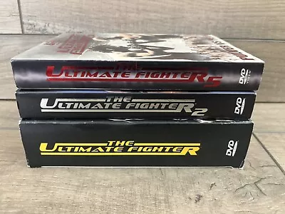 UFC The Ultimate Fighter TUF Seasons 1 + 2 + 5 DVD Lot. Free Shipping! • $39.95