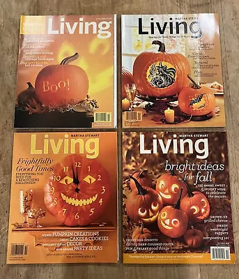 Martha Stewart Living Lot October 2002 2006 2008 2010 Halloween Pumpkin • $22.99