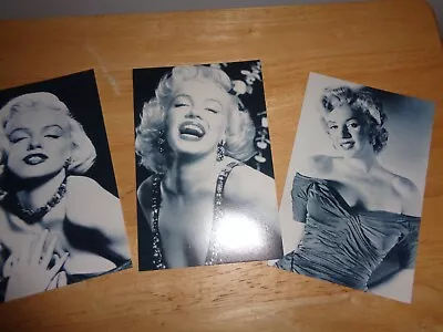 Vintage Lot Of 3 Marilyn Monroe Photograph Greeting Cards 1998 • $15