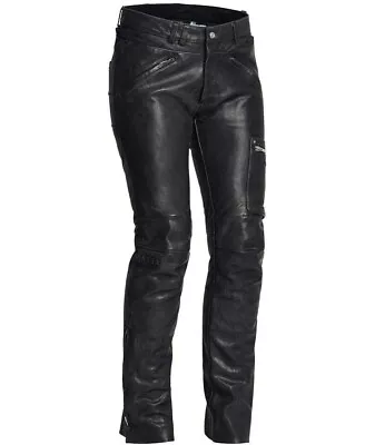 Halvarssons Ladies Rider Motorbike Motorcycle Trousers Black. EU 44 / UK XS/8 • £149