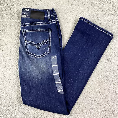 BKE Buckle Aiden Denim Jeans Mens 32x34 Slim Fit Bootcut Low Rise NWT • $50