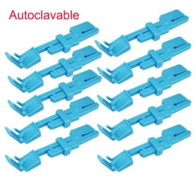 $32.89 • Buy 20*Dental X-Ray Film Clip Holder Radiograph Snap-On Clamp Head 121℃ Autoclavable