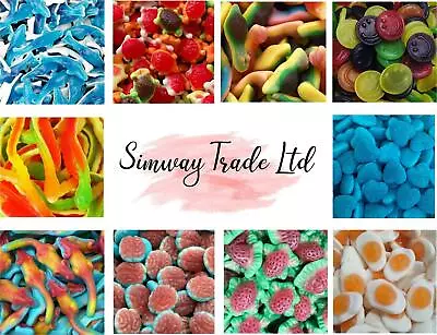 £10.99 • Buy Vidal Sweet Tubs Jelly Filled Gummy Pick N Mix Variety Kids Wholesale Bulk